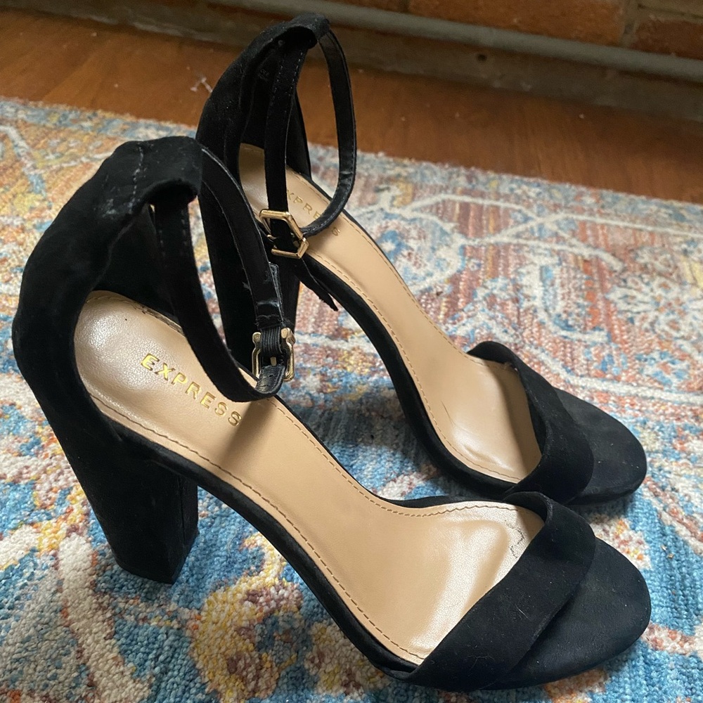 Black Express heels